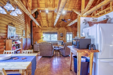 Chama NM Area Mountain Log Cabin For Sale, Heron Lake, - image 11