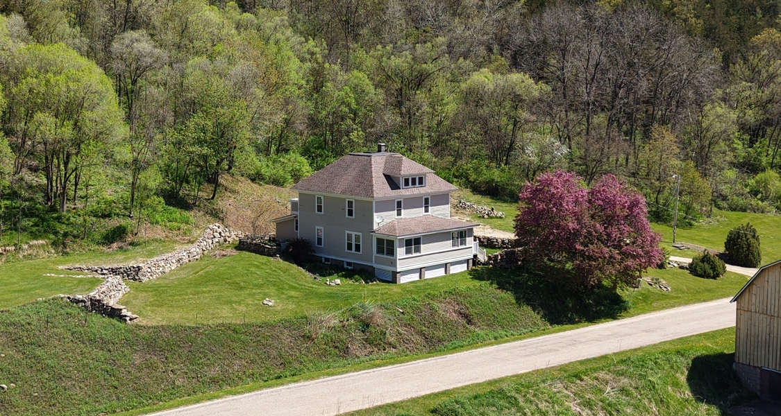 Country Estate in SW Wisconsin on 100 Acres W/ Trout Stream