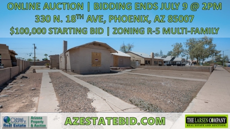 Online Auction – Fire Damaged House – Phoenix Historic District - image 19