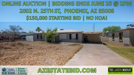 Online Auction – Central Phoenix “Diamond in the Rough” Home! - image 1