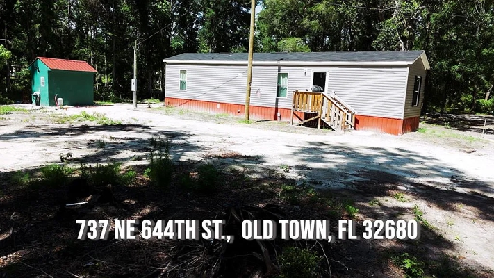 Brand new Live Oak mobile home on 3 secluded acres in Old Town