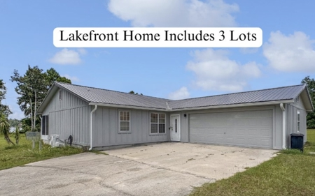 Lakefront Home on 3 Lots For Sale in Jennings, Florida! - image 39