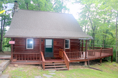 Waterfront Log Cabin in the Woods located in Eureka Springs, AR - image 3