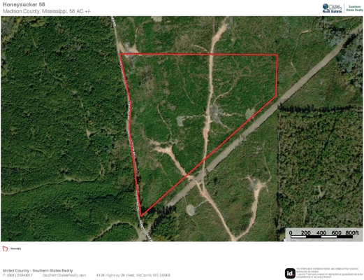 52 Acre Homesite Madison County Camden, MS