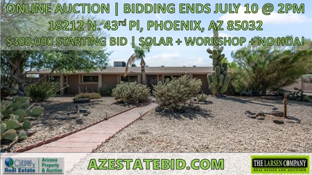 Online Auction - North Phoenix Home + Solar & Workshop - image 1