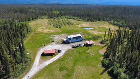 Home and Land for Sale near Copper Center, AK with Mountain Views - image 1