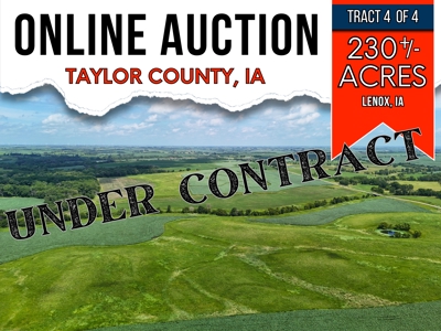 UNDER CONTRACT! Tract 4 Taylor County Iowa i-Auction - image 24