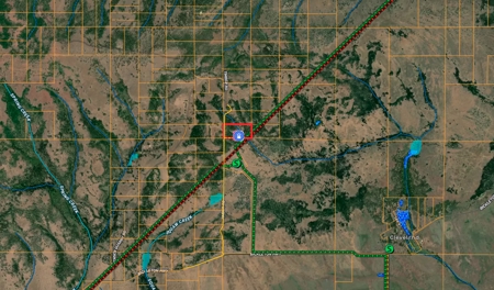 20 Acres with Cabin, Creek, in Klickitat County, Near Bickleton - image 12