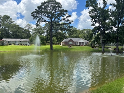 Charming Brick Home Scenic Pond Views for Sale McComb MS - image 2