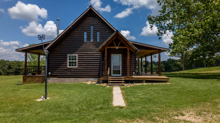 Secluded Log Home Retreat with Stunning Views in the Ozarks - image 6