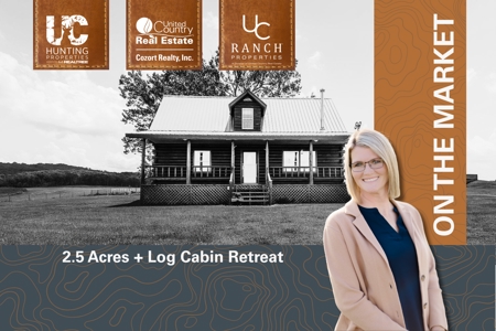 Secluded Log Home Retreat with Stunning Views in the Ozarks - image 1