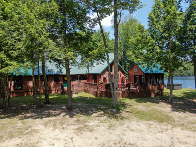 Lakeside Log Cabin Retreat in Lakeville, Maine - image 3
