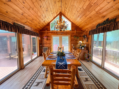 Lakeside Log Cabin Retreat in Lakeville, Maine - image 11