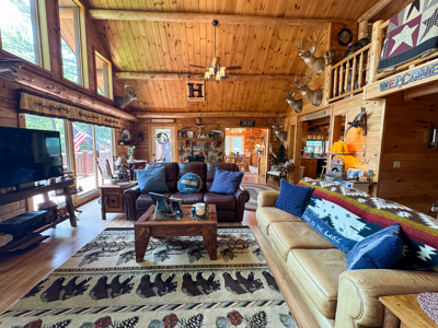 Lakeside Log Cabin Retreat in Lakeville, Maine - image 14