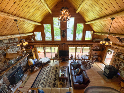 Lakeside Log Cabin Retreat in Lakeville, Maine - image 31
