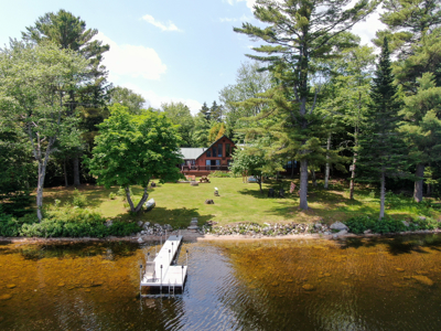 Lakeside Log Cabin Retreat in Lakeville, Maine - image 2