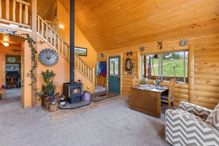 Charming Colorado Log Home with Views For Sale in Teller County - image 18