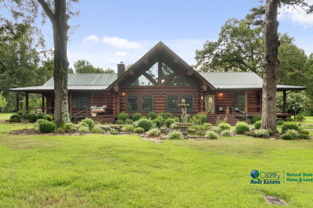 Stunning Log Home on 9.62+/- Acres For Sale in Judsonia, AR - image 2