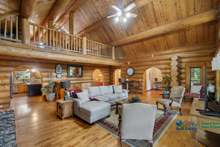 Stunning Log Home on 9.62+/- Acres For Sale in Judsonia, AR - image 11