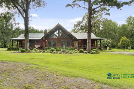Stunning Log Home on 9.62+/- Acres For Sale in Judsonia, AR - image 3