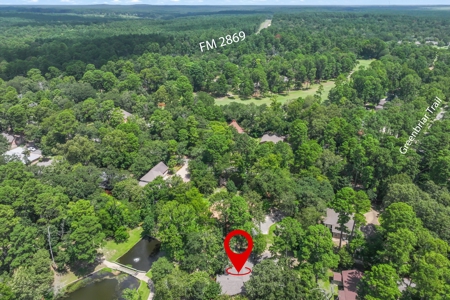 Gated Golf Course Home Holly Lake Ranch, TX Wood County Pond View - image 3