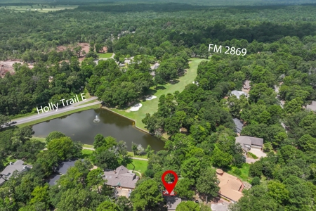 Gated Golf Course Home Holly Lake Ranch, TX Wood County Pond View - image 2