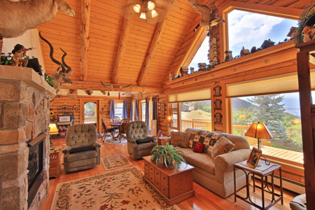 Log Home For Sale on Acreage Bordering BLM in Western Colorado - image 13