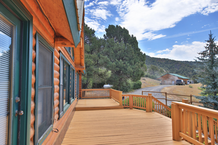 Log Home For Sale on Acreage Bordering BLM in Western Colorado - image 25