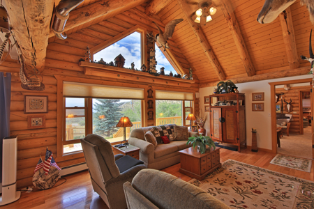 Log Home For Sale on Acreage Bordering BLM in Western Colorado - image 14