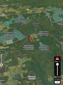 10.14+/- Acres For Sale near Jamestown Independence County WMA - image 1