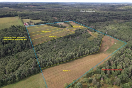 Country Home with Acreage for Sale in Glidden, WI - image 40