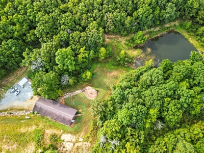 Earth-Berm Log Home on 19 Acres with Pond & Springs - image 18