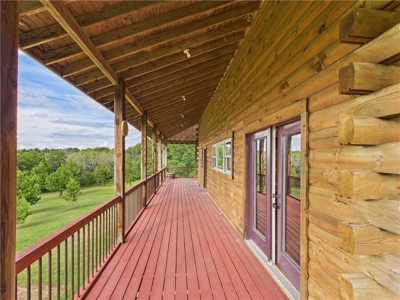 Luxury Log Cabin on 9.95 Acres with Ozark Mountain Views For Sale - image 7