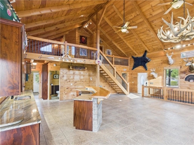 Luxury Log Cabin on 9.95 Acres with Ozark Mountain Views For Sale - image 11