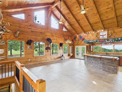 Luxury Log Cabin on 9.95 Acres with Ozark Mountain Views For Sale - image 8