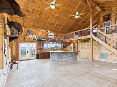 Luxury Log Cabin on 9.95 Acres with Ozark Mountain Views For Sale - image 9