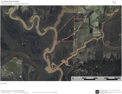 Boeuf Bend on Boeuf River North Louisiana Retreat