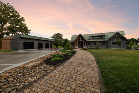 Horse Farm with Custom Home for Sale in Crossville, TN - image 2