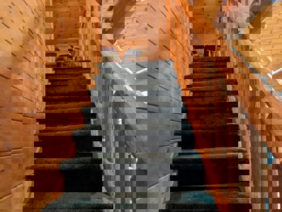 Half-Log Cabin with Loft on Canada Creek Ranch, Atlanta MI - image 36