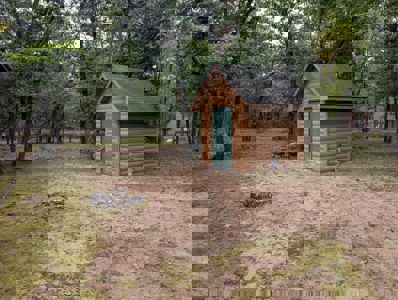 Half-Log Cabin with Loft on Canada Creek Ranch, Atlanta MI - image 28