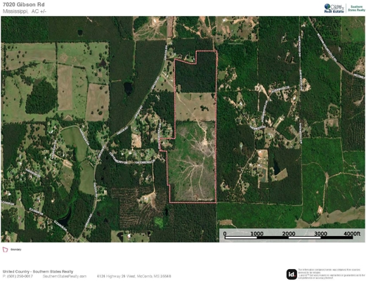 Rolling Hills Pastureland and Wooded land for sale