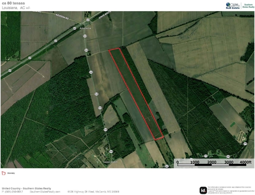 Tensas Parish Land Near Lake St. John - 80 Acres