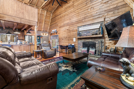 Red Cedar Log Home for Sale in Hayden, AL – 8.5± Acres with Pond - image 15