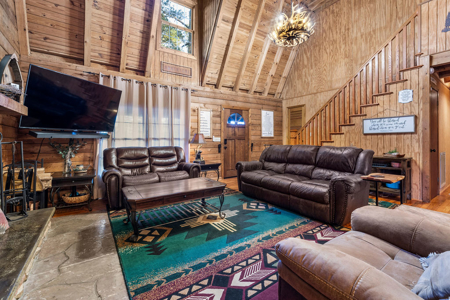 Red Cedar Log Home for Sale in Hayden, AL – 8.5± Acres with Pond - image 14