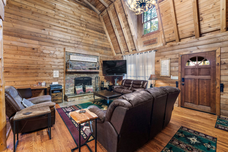Red Cedar Log Home for Sale in Hayden, AL – 8.5± Acres with Pond - image 13