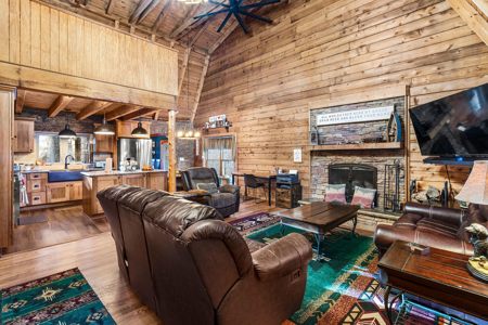 Red Cedar Log Home for Sale in Hayden, AL – 8.5± Acres with Pond - image 12