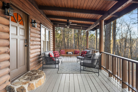 Red Cedar Log Home for Sale in Hayden, AL – 8.5± Acres with Pond - image 7