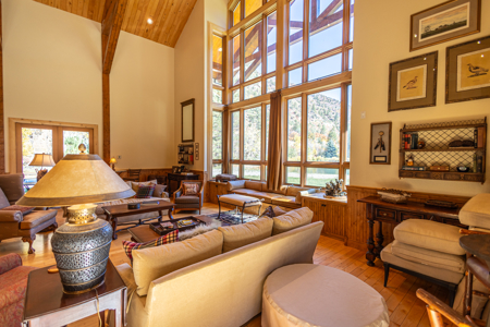 Colorado Luxury Mountain Home for Sale w/ River Frontage, Acreage - image 24