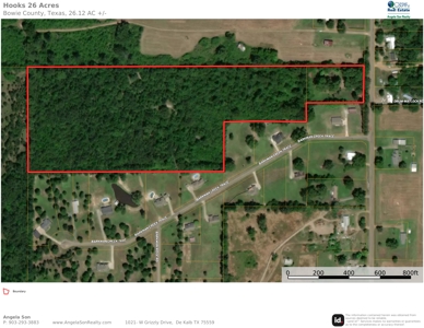 26 Acres of Wooded Beauty with Homesite For Sale in Hooks, Texas - image 5