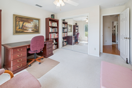 Home with a backyard golf course view - image 12